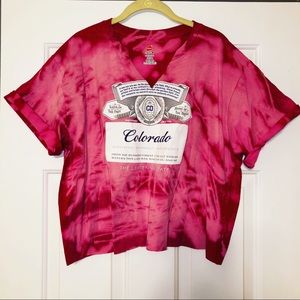 Colorado distressed, vintage, customized t-shirt!